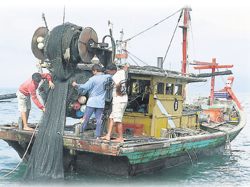 當局已批准B型漁船更新執照,意味著B型漁船仍可保留使用拖網作業。