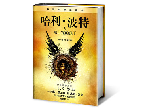 《哈利·波特與被詛咒的孩子》中文簡體字版。(互聯網)