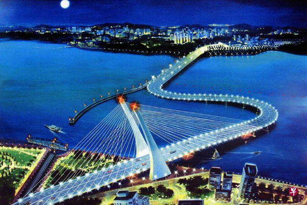 弯桥对新加坡经济有潜在影响。