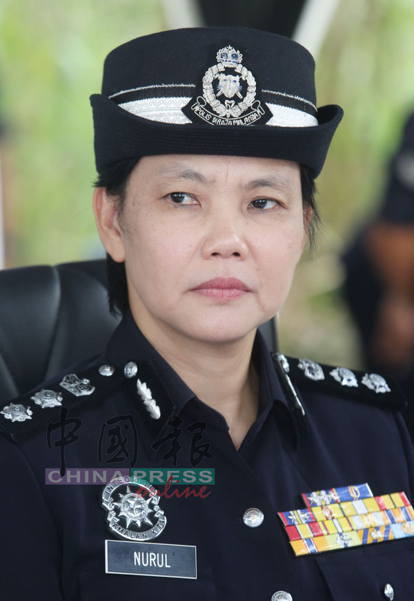 巴生北区第一位女警区主任努鲁胡达助理总监。