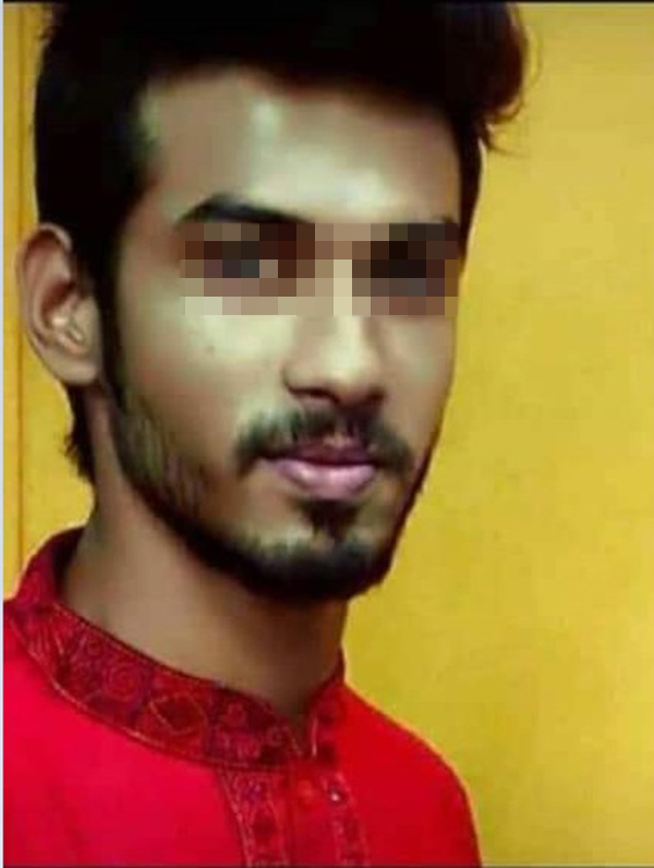 落网的孟加拉籍嫌犯，长相帅气，但却人面兽心。