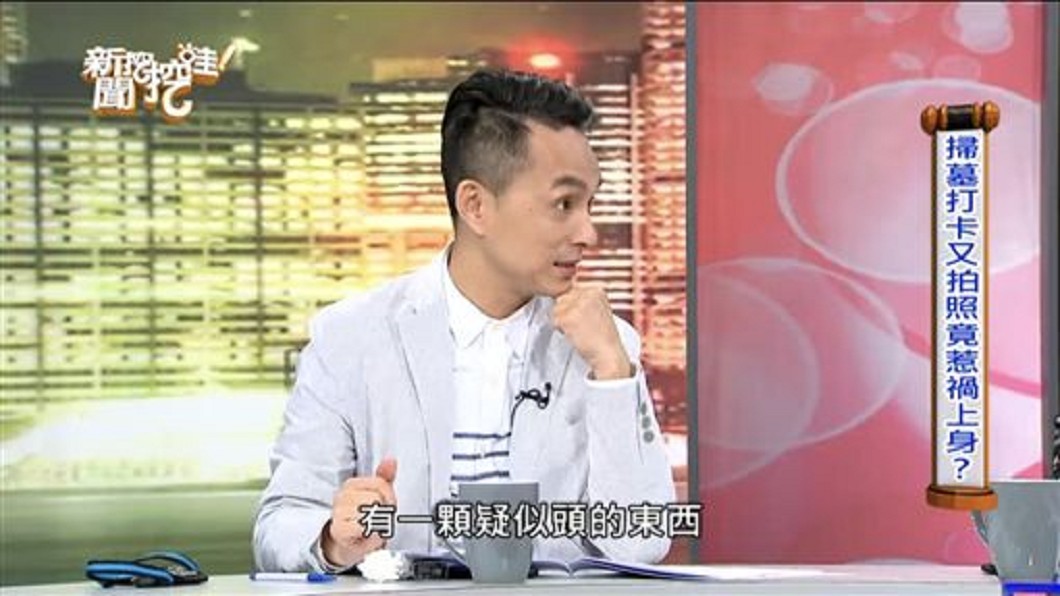 台灣資深媒體人狄志偉（圖）透露，曾有一名少年，因在墓前做了「不尊重的舉動」，整張臉潰爛，相當可怕。
