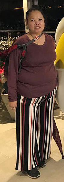 死者洪秀香。(受访者提供)