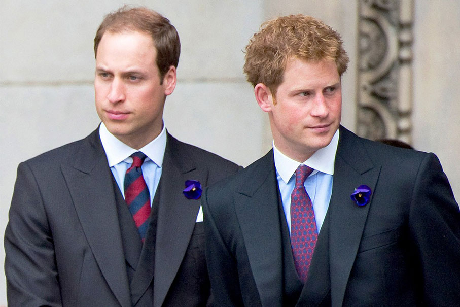 哈裡王子（右）首度受訪承認與兄長威廉王子之間的緊張關系。
