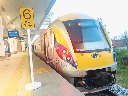 北海往返吉隆坡的新春電動火車票，早被一掃而空。