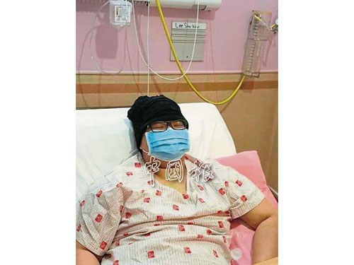 ■李姝雯在今年3月被診斷患上急性骨髓性白血癌，數月來已接受4次化療，急需醫藥費進行換骨髓手術。