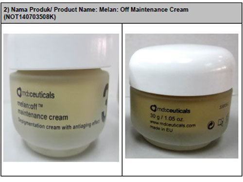 Melan:Off Maintenance Cream