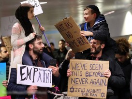 美國反移民禁令熱潮   猶太族力挺穆斯林