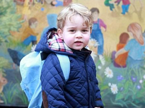 喬治王子9月將正式入學。（互聯網） 