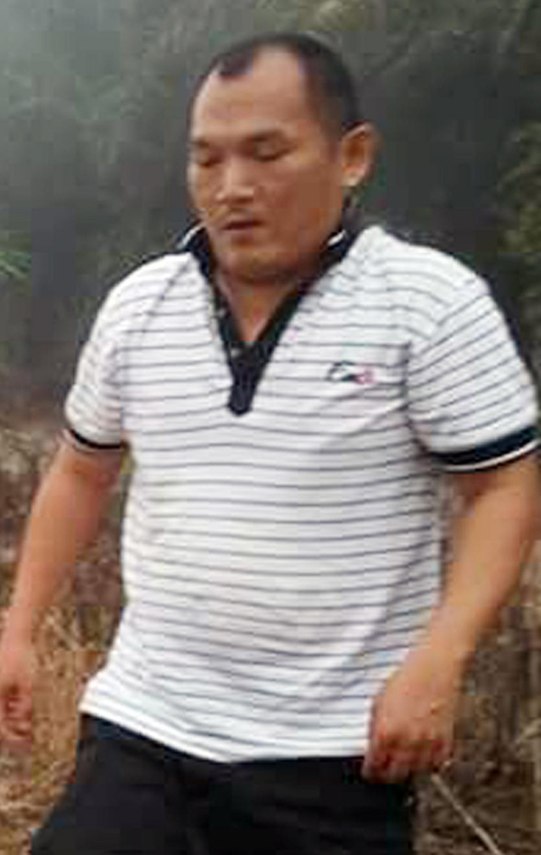 34歲死者林俊鴻的遺體將送回家鄉加亨停柩。 
