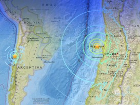 智利外海6.9級強震   所幸未引發海嘯