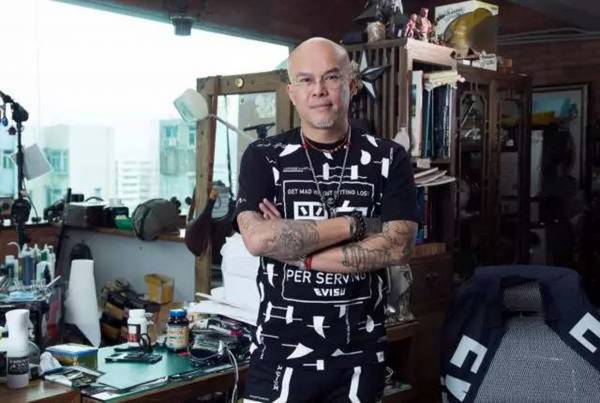 沈龍威的文身工作室。