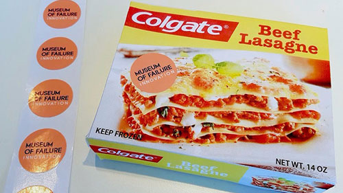 牙膏品牌“高露潔”（Colgate）於上世紀80年代推出的食品。圖/巴士的報 