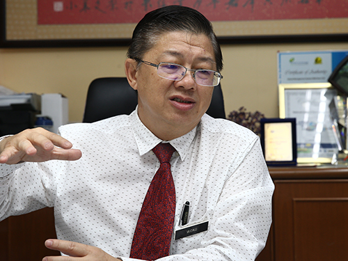 全國校長職工會總會長王仕發