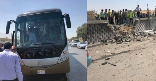 埃及观光巴士 金字塔遇炸弹攻击 17伤