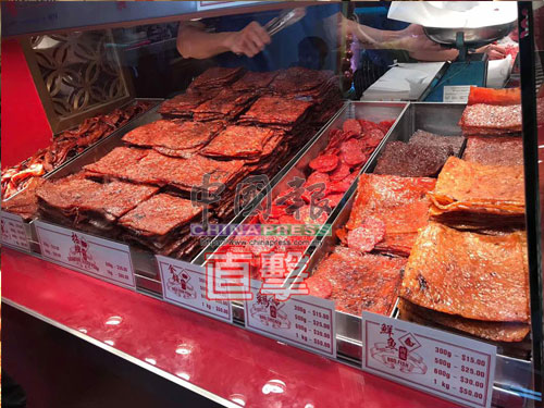 林志源肉乾行有售賣多種口味的肉乾，當然招牌肉乾是最暢銷。 
