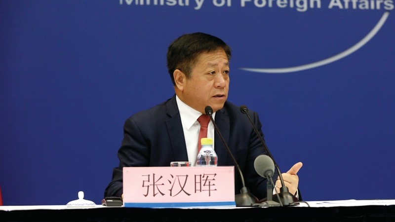 中国外交部副部长张汉晖。