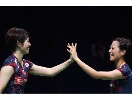 南京世羽賽‧ 攬混雙女雙決賽 中日提前奪1冠