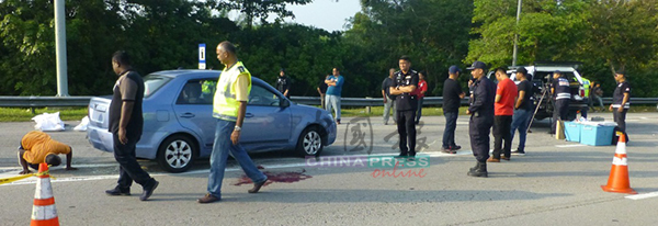 警方封鎖現場,以方便進行調查工作。