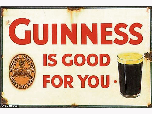  马华1969年大选的文宣中，将黑狗啤的口号，Guinness is good for you改成 M.C.A is good for you，市井气十足。