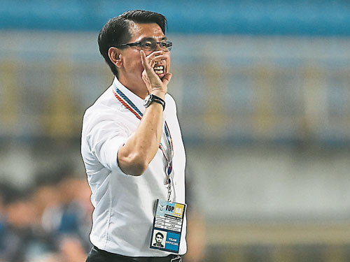  陳清和希望球隊能夠增加穩定性，加強在即將來臨的東南亞錦標賽的衝擊力。（歐新社）