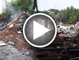 太猖獗！宗教团体土地  偷建非法洋垃圾循环厂