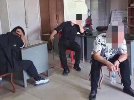 当街抓错奸夫 绿哥打人被捕