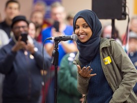 ◤美国中期选举◢美国首次迎来两名穆斯林女议员