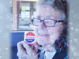 ◤美国中期选举◢毕生以为没发言权 82岁阿嬷如愿首次投票后离世