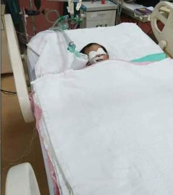 女婴被送往医院急救，病情危殆，不料随后却抢救不遂死亡。（图片取自互联网）