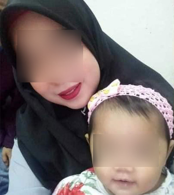  女婴母亲诺艾汉阿兹希望罪犯能够受到法律制裁。（图片取自互联网）