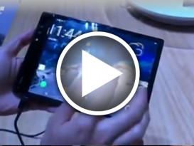 全球首款可折叠 柔屏手机FlexPai发布