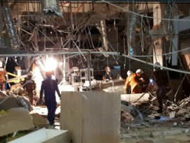 ◤古晋商场爆炸案◢建筑主体结构没受影响