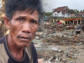 ◤海啸袭印尼◢千古难题 海啸来袭 救妈妈还是老婆？