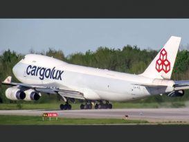 飞往中国 起火冒烟 Cargolux货机 紧急折返