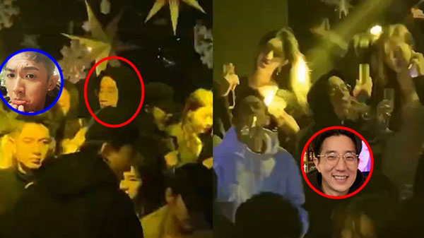 房祖名与柯震东，在韩国夜店被捕获与美女喝high。