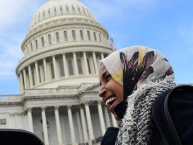穆斯林头巾  首入美国会