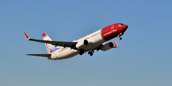 挪威航波音737客机。（资料图）