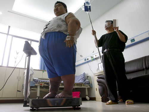中国肥胖率高居世界第一。