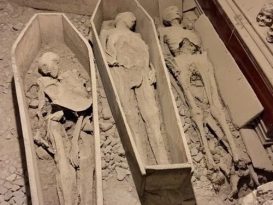 爱尔兰教堂地下墓穴 800年木乃伊头颅失窃