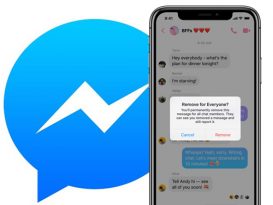 面子书Messenger  推出取消传送讯息功能