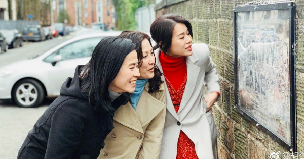 宣萱、陈慧珊和胡杏儿难得结伴去旅行。