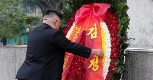◤特金會◢ 金正恩向胡志明墓獻花圈 結束越行程返朝鮮