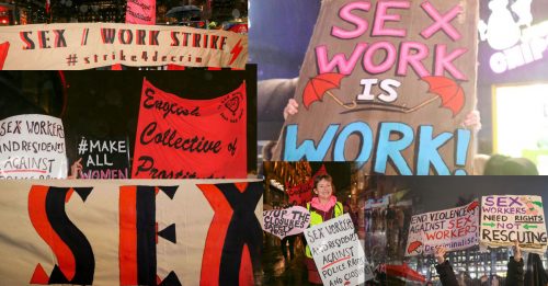 性工作者游行　庆三八妇女节