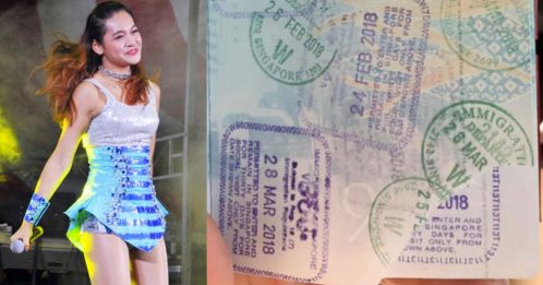 护照缺了一角 大马“小辣妹”被护送离境