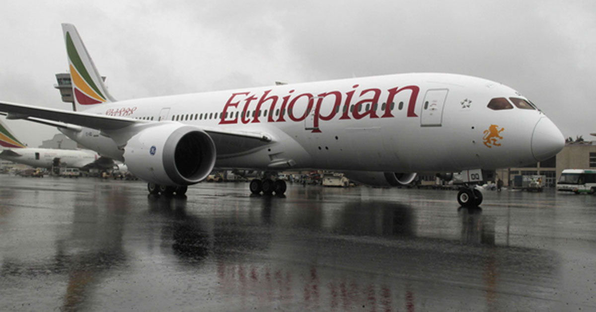 埃塞俄比亚航空一架波音737 MAX 8型号的客机发生空难。（互联网）
