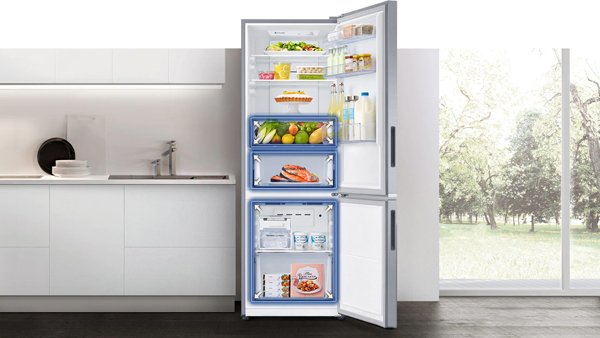 超大容量冰箱让您轻松储存一周所需的食材。