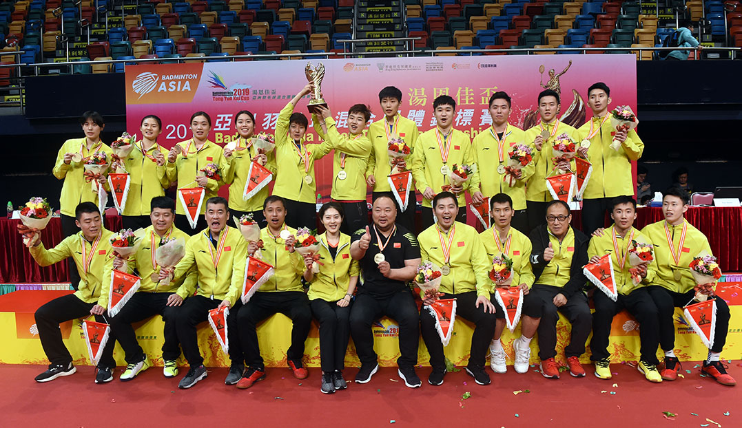 中国在决赛击败日本，夺得亚洲混合团体赛冠军。