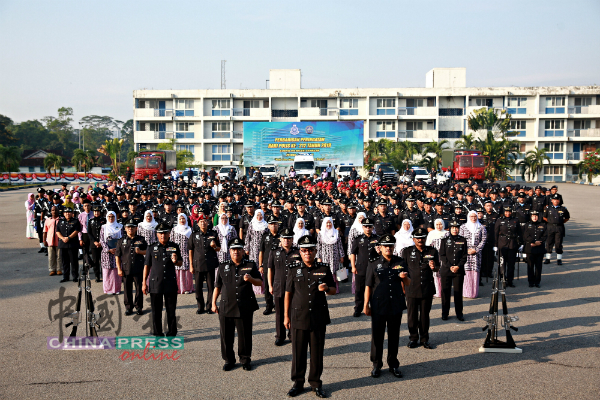 配合2019年警察日，多名警员皆出席警察日活动。