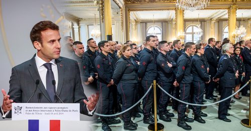 巴黎圣母院救火有功 消防员将获授奖章